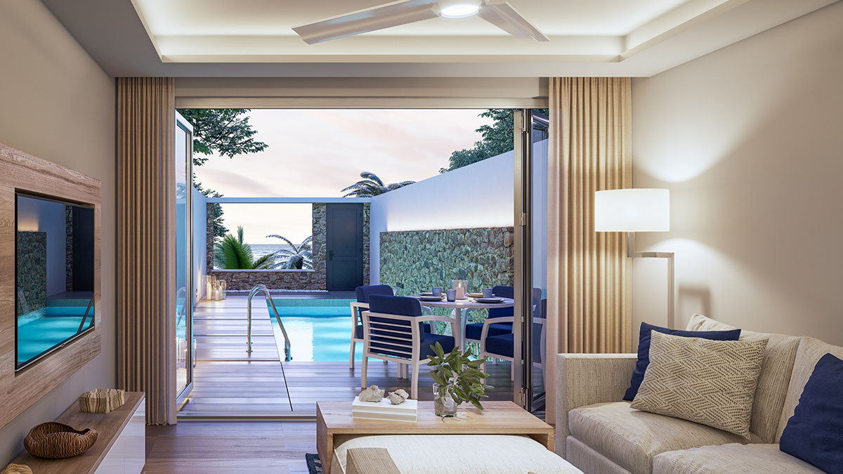 Signature Island Suite with Private pool